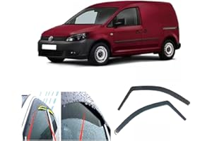 AC WOW 2x Wind Deflectors for Volkswgen CADDY 2003 2004 2005 2006 2007 2008 2009 2010 2011 2012 2013 2014 2015
