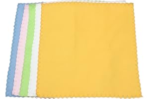 Drfeify Paño de Limpieza de Microfibra para Instrumentos Musicales, 5 Piezas Paño de Limpieza de Microfibra Juego de Accesorios para Guitarra, Violín, Trompeta Piano