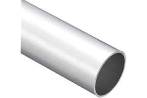 TA-VIGOR 1 tube rond en aluminium 6063, diamètre extérieur 35 mm, diamètre extérieur 32 mm, diamètre intérieur 300 mm, tuyau en aluminium sans couture pour ameublement, machines, bricolage