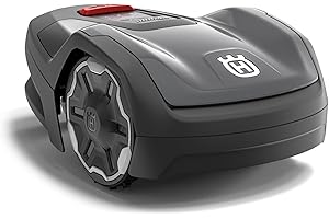 Husqvarna robotic lawnmower Automower Aspire R4 for areas up to 400 m² I robotic lawnmower with battery, controlled via Connect app (incl. voice control, Wi-Fi, Bluetooth) with installation kit