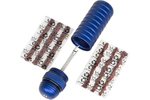 Peaty's Tubeless Bike Tyre Puncture Repair Plugger Kit - For MTB, Road & XC Bicycle Tyres - Unique Single-Sided Fork, For Rapid Puncture Repair To Fix Punctures Fast - 3x 3mm & 1.5mm Plugs