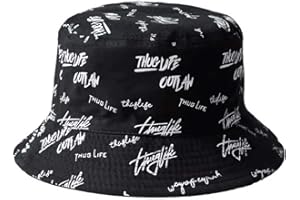 DURINM Sombrero del Pescador Unisex Algodón Plegable Bucket Hat Al Aire Libre Visera Sombrero de Sol de Playa para Senderismo Camping