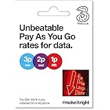 Three Mobile 321 Pay As You Go SIM