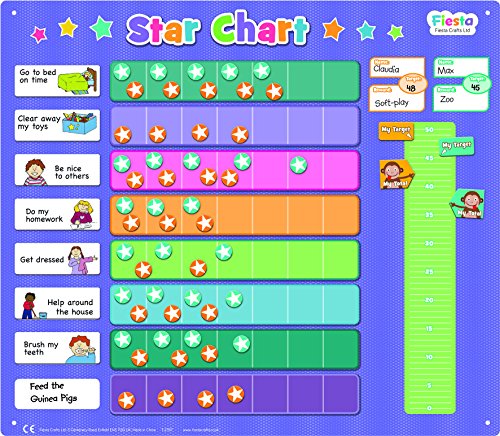 Star Chart / Reward Chart Magnetic Activity Chart - Extra Large 43 x 38 cm