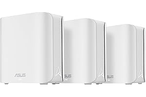 ASUS ZenWiFi BD4 Dual-band WiFi 7 Mesh, 3600 Mbps, 7750 sq.ft (3pk), Dual 2.5G Ports, Security and Parental Controls Included, Smart Home Master SSIDs