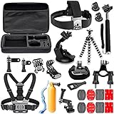 Accessories for Gopro, Greleaves Accessories Bundle Kit for Gopro Hero 6 Gopro Hero 5 Black Gopro Hero 5 Session Gopro Hero Session AKASO EK7000 AKASO EK5000 APEMAN SJCAM Xiaomi YI 4K Action Camera