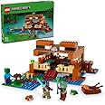 LEGO Minecraft The Frog House Building Toy, Gift for Girls and Boys & Kids aged 8 Plus Years Old, Gaming Construction Set with Characters and Animal Mob Figures 21256