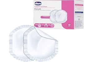 ‎CHICCO Chicco 00061773000000 - Antibakterielle Stilleinlagen Natural Feeling, 60 Stück