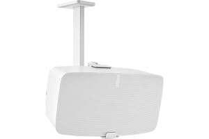 notiela Takhållare i metall för Sonos Five & Play:5 Gen 2 – lutnings- och svängbart fäste för Sonos Play:5 och Sonos 5, lämpl