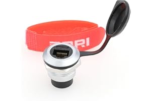 DRRI Conector de montaje en panel de paso tipo D Cat6 para aplicaciones de red doméstica industrial