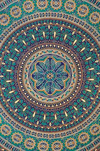 Indian Elephant Tapestry Wall Hanging, Bohemian Mandala Bedding Double, Hippie Dorm Room Decorations, Boho Decor, Cotton Fabric Beach Blanket, Hippy Picnic Throw, Urban Wall Tapestries by Trade Star Exports - 2