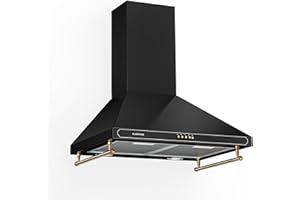 ‎KLARSTEIN Klarstein Dunstabzugshaube für die Küche, Dunstabzugshaube 60cm, Umluft/Abluft Abzugshaube, Dunstabzugshaube mit Spülmaschinenfestem Filter, Leise Dunstabzugshauben, Dunstabzug mit 645 m³/h Luftstrom