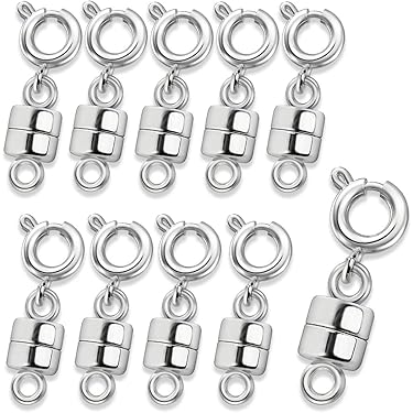 AEXCRAFT 2 stuks kettingverlenging gouden kettingsluiting zilver 925 sieradensluiting voor armbanden, kettingen, doe-het-zelf sieraden maken AEXCRAFT 2 stuks kettingverlenging gouden kettingsluiting zilver 925 sieradensluiting voor armbanden, kettingen, doe-het-zelf sieraden maken