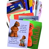 Tatzino 9 Postkarten Sammler Kollektion Thema Charakter Mehrwert 9 Motive C6