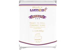 ‎DEKOZAUBER24 Dekozauber24 Premium Fondant weiß, 500g, für Torten, Kuchen und Figuren, glutenfrei, weißes Rollfondant zum Ausrollen, weich und biegsam, essbare weisse Tortendeko