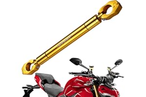 Firulab Barra Trasversale per Moto - Traversa Manubrio Rinforzata a Mano,Barra del Telefono della Barra Trasversale del Manubrio per l'alloggiamento di staffe per telefoni cellulari e luci a LED