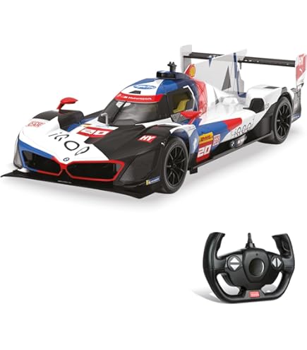 TURBO CHALLENGE - BMW M8 GTE - RC Prestige - 095621 - Remote Control Car - White - 1/18 - Plastic - Children's Toys - Gifts - Birthday - Official License - From 8 years old TURBO CHALLENGE - BMW M8 GTE - RC Prestige - 095621 - Remote Control Car - White - 1/18 - Plastic - Children's Toys - Gifts - Birthday - Official License - From 8 years old