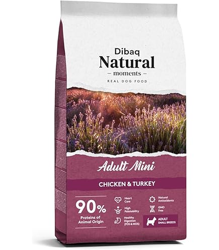 Dibaq Natural Moments Hundefutter Für Welpen Kleiner Rassen – Mit Huhn, Truthahn & Thunfisch, 3 Kg, 100 % Natürlich