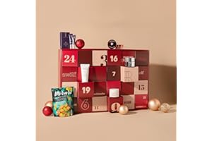 SUBCOM SOLUTIONS GMBH BARBARA BOX Adventskalender 2024 im Wert von über 450€ | Frauen Adventskalender | 24 beliebte Beauty-, Food- & Lifestyle Produkte in einem Adventskalender für Frauen