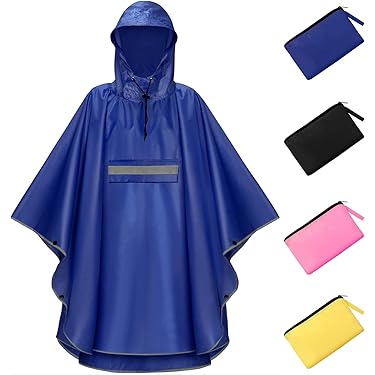 Volunboy Regenponcho Kinder - Wasserdicht & Atmungsaktiv Mit Süßen Tier-Motiven