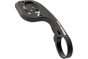 NP NIGHT PROVISION Night Provision GPX Series Out Front Bike Computer Mount for Garmin Edge 830 820 810 800 530 520 Plus 520 510 500 200 130 25 GPS, Compatible with 31.8mm 25.4mm Handlebars, Quarter Turn & Twist