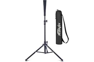 Asyxstar Baseball Tee for Hitting,Batting Tee for baseball,Softball Tee,Youth Hitting Tee,Teeball Tee,Travel Tee,Easy Adjustable Height from 24 to 39 inches