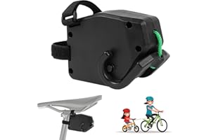 URAQT Corde de Remorquage de Vélo, 2.5m Barre Traction Velo Enfant, Système de Remorquage de Vélo Rétractable, Corde de Traction de Bicyclette Capacité de Charge 90kg