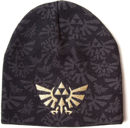 Preisvergleich Produktbild Nintendo Billed Beanie Zelda Metal Emblem(schwarz)