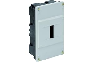 Solera 695 - Caja ICP de 1 a 4 elementos y hasta 40A. 115x188x55. Color marfil. Empotrar.