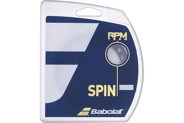 Babolat RPM Team, Cordage pour Raquette de Tennis, 12M, 1.25mm