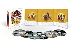 Star Wars Episodios 7-9 (Blu-ray + Blu-ray Extras) (6 discos) (Ediciones remasterizadas): El Despertar de la Fuerza, Los Ultimos Jedi, El Ascenso de Skywalker