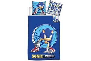 Aymax Parure de lit réversible SDR en ville dans la nuit - 140 cm x 200 cm