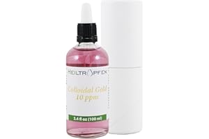 Or colloïdal | 10 ppm | 3,4 fl oz - 100 ml | Heiltropfen