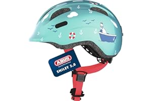 ABUS Casque Smiley 2.0 pour Enfants - Casque de vélo Robuste pour Filles et garçons