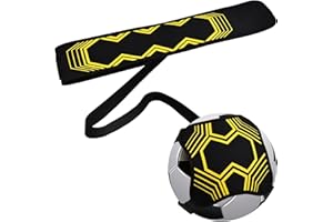 Dokeno Football Kick Entraîneur Solo Entraînement, Entraîneur de Football avec Élastique Ceinture, Ceinture d'Entraînement de Football pour Enfants, Adultes, Convient aux Balles Taille 3, 4, 5