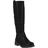Stiefelparadies Femme Bottes Classique doublé légère Semelle de Profil
