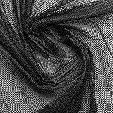 netzstoff baumwolle schwarz Netzfutter - Mesh - 100 % Polyester - leichtes, luftiges Netzfutter - glatter Griff - leicht bi-elastisch - antistatische Ausrüstung