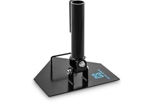 ‎CAPITAL SPORTS CAPITAL SPORTS Antae, Landmine, Langhantelaufnahme, Core-Trainer, Langhantelstangen mit 25 oder 50 mm Gewichtsaufnahme, Flexibles Gelenk, 360° Bewegungsradius, maximale Belastung: 200 kg, schwarz