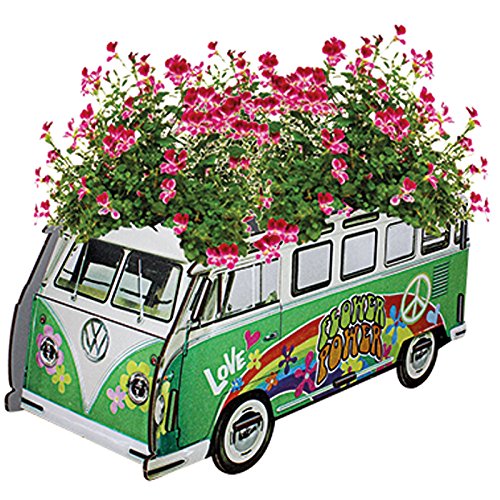 Preisvergleich Produktbild Blumenkasten VW-T1, Hippie, mittel