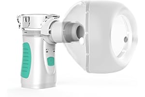 ICARE-PET Inhalador para Mascotas sin Ruido con máscara para Mascotas para Todos los Gatos y Perros pequeños, máscara de Silicona diseñada para Mascotas