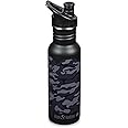 Klean Kanteen Classic Narrow 18oz (w/Sport Cap) Black Camo