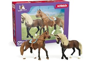 schleich HORSE CLUB HORSE CLUB "Paso Peruano" Startset, från 5 år, 42738 - Leksaksfiguren, 7 x 15 x 11 cm