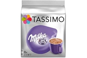 TASSIMO Milka Hot Chocolate 8 T DISCs (Pack of 5, Total 40 T DISCs) 40 Servings