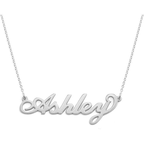 MYKA - Collana Personalizzata con Cinque Cerchi Intrecciati Incisi con Nomi - Gioiello con Nomi Multipli alla Russa - Argento 925 - Regalo Custom Festa della Mamma (Argento 925
