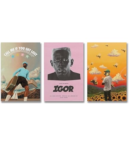 LLRQQG Lot De 3 Affiches De Baskets Sans Cadre Michael Jordan Hypebeast