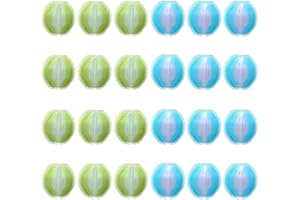 24stk Tierhaarentferner Waschmaschine, Basicon Nylon Wiederverwendbare Fusselbälle Waschkugeln Waschmaschine Ball Wäschekugel flusenfreie Waschbälle Gegen Tierhaare für Entfernt Tierhaare Fussel Haar