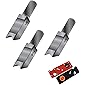 PUTOWUT 1/4", 1/8", 3/16" Radius Klinge Fasenhobel für die Holzbearbeitung Holzbearbeitung Kantenebene Multifunktions…