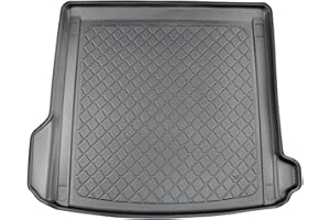 MTM Vasca Baule per Audi Q8 2018- Protezione Bagagliaio su Misura con Antiscivolo, Resistente, Facile da Lavare e Inodore, cod. 7796