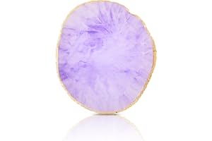 WLLHYF Palette de nail art en résine dorée - Plaque irrégulière - Outil de maquillage - Support à ongles pour nail art et beauté (violet)