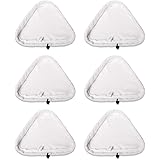 Tina 6PCS Universal Washable Triangular Microfiber Cleaning Pad Cover Washable Cloths for X5 Steam Mops and H2O